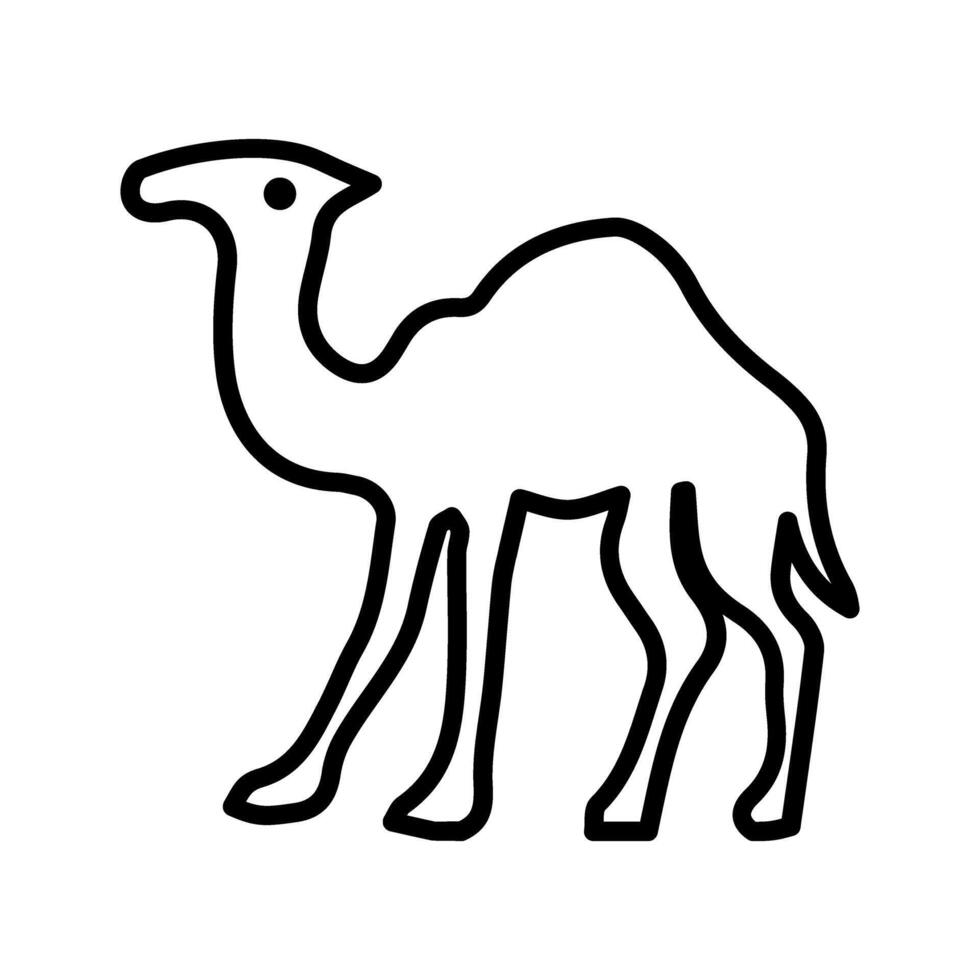 Camel Vector Icon