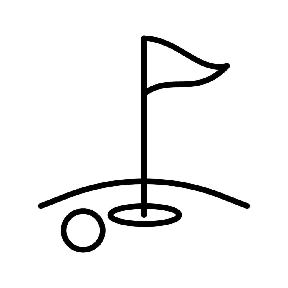 Golf Vector Icon