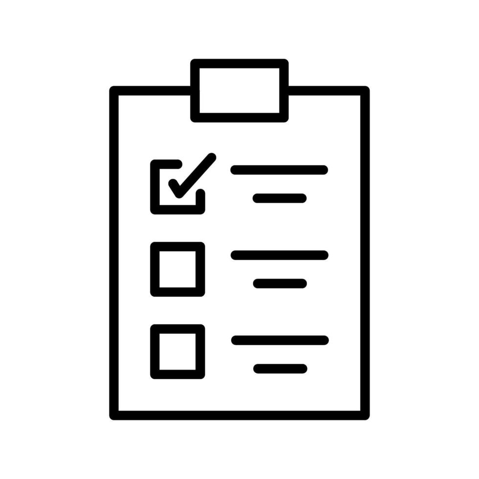 To-Do List Vector Icon