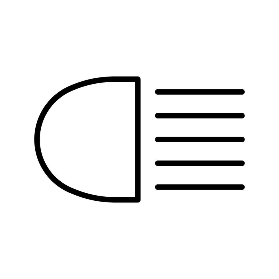 icono de vector de faro