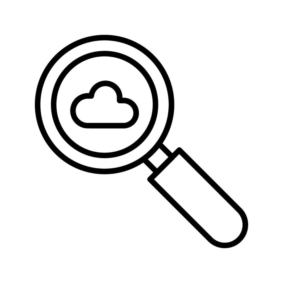 Magnifying Glass Vector Icon