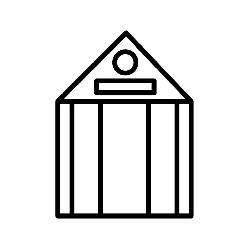 Museum Building II Vector Icon