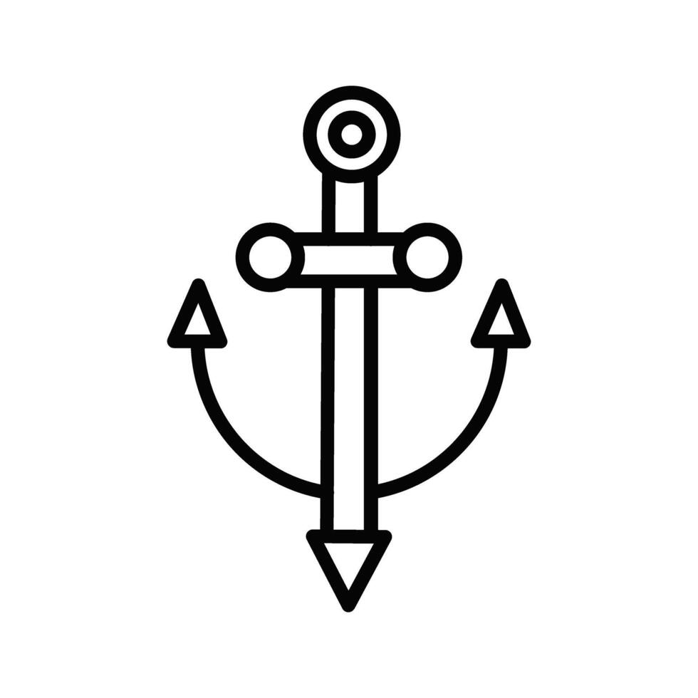 Anchor Vector Icon