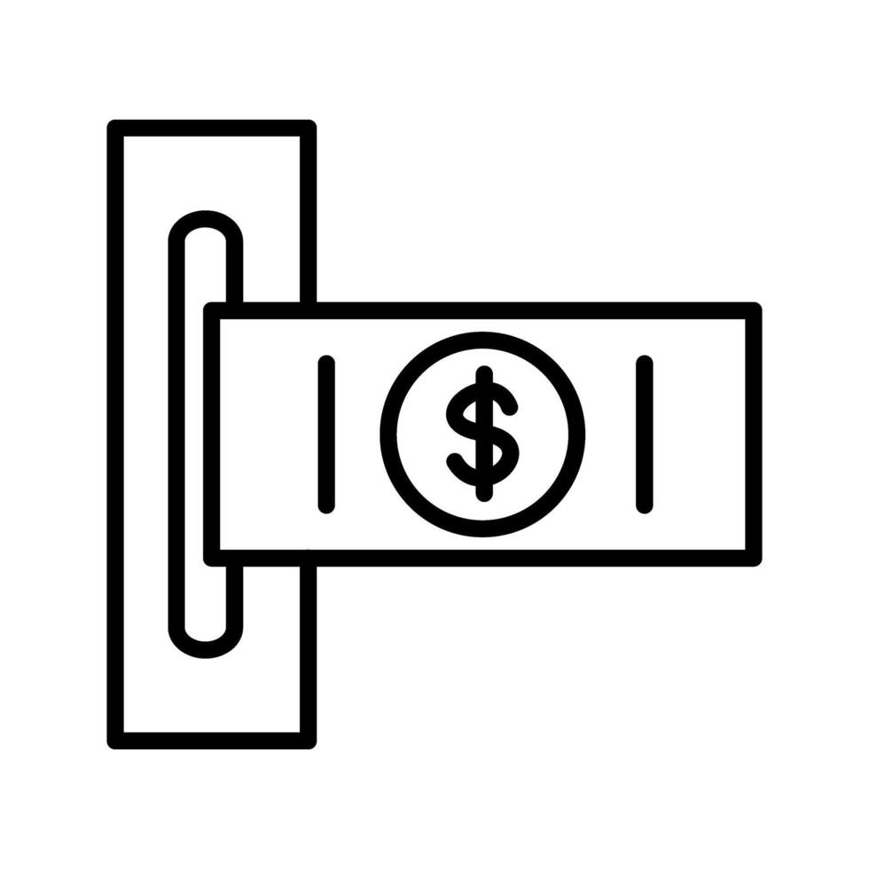 Slot of Bills Vector Icon