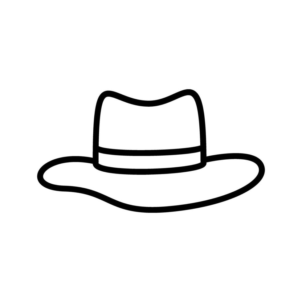 sombrero v vector icono