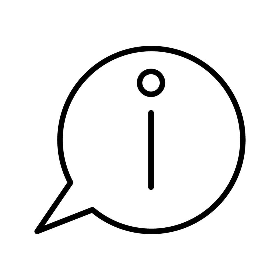 Information Vector Icon