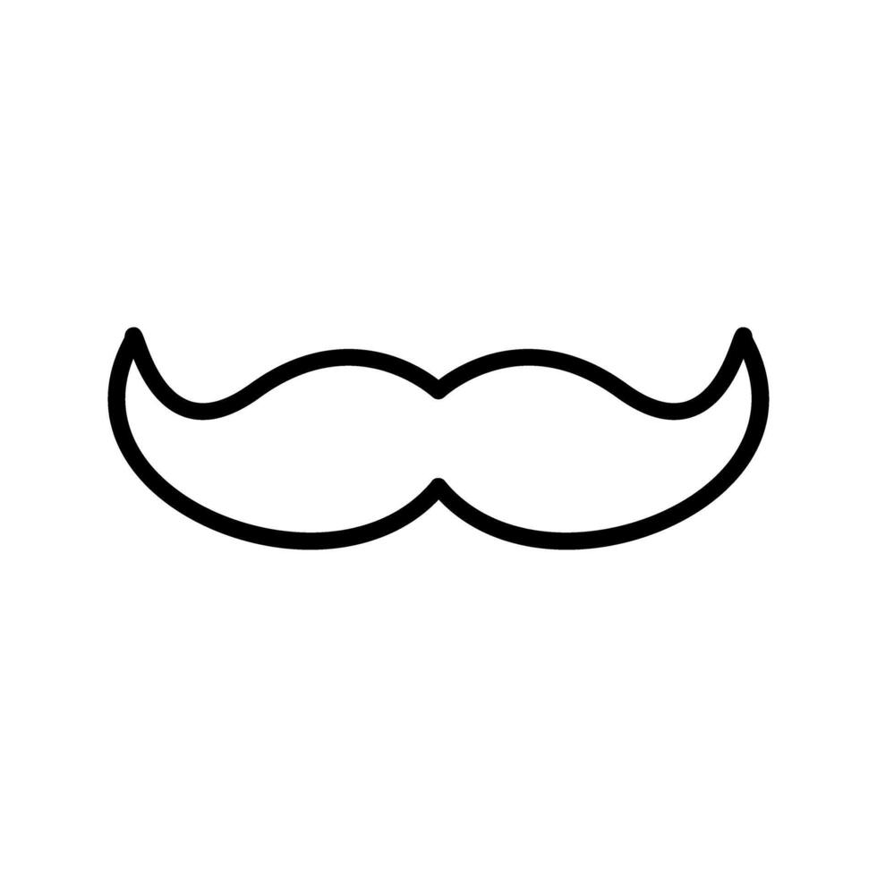 Moustache II Vector Icon