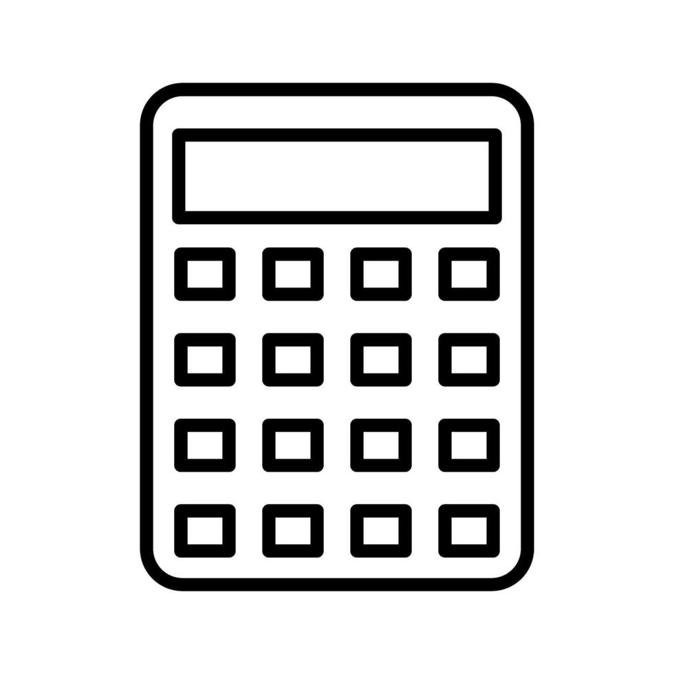 Calculator Vector Icon