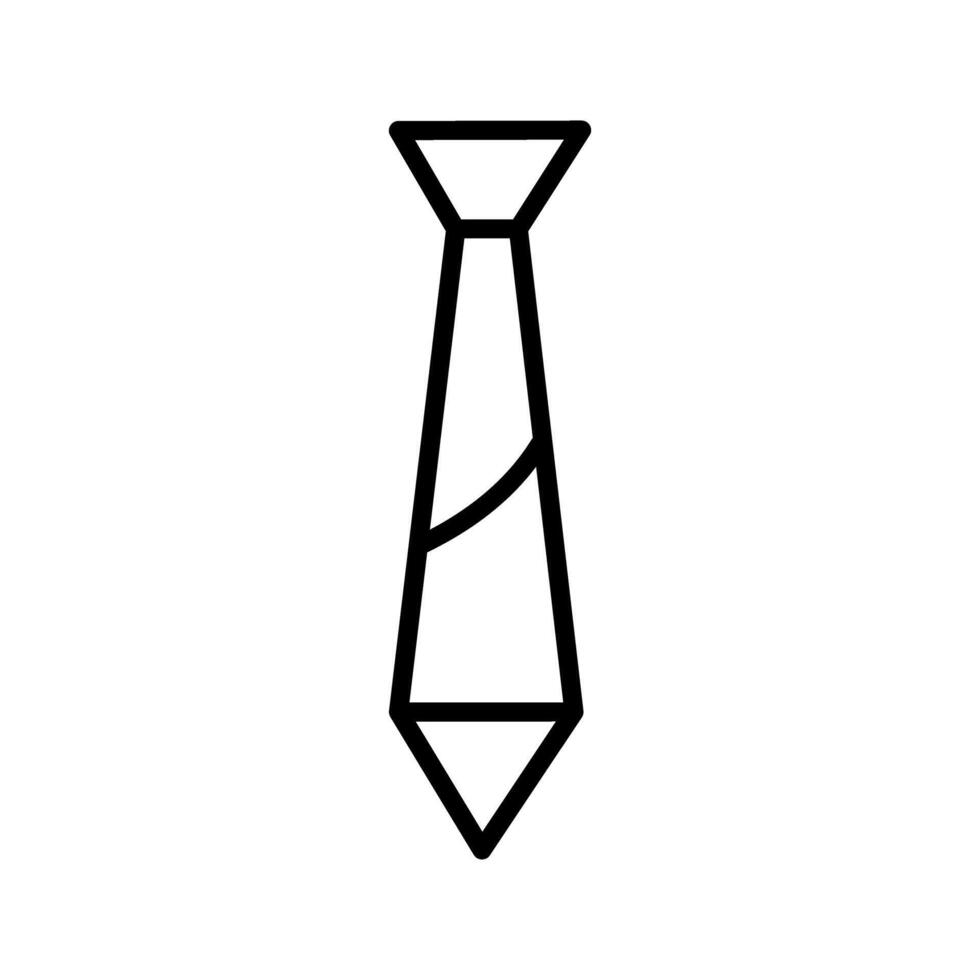 icono de vector de corbata