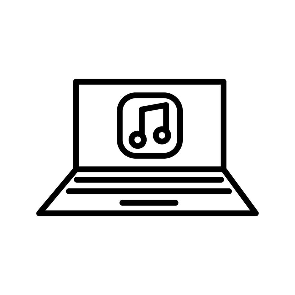 Play Music Vector Icon