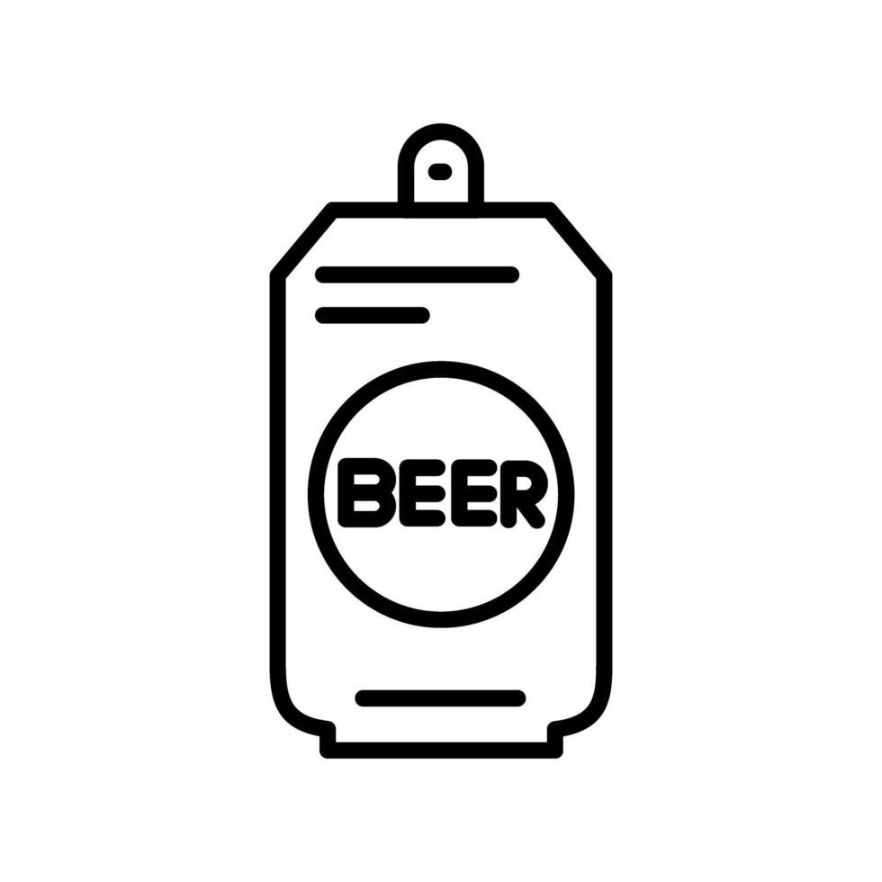 Beer Can II Vector Icon