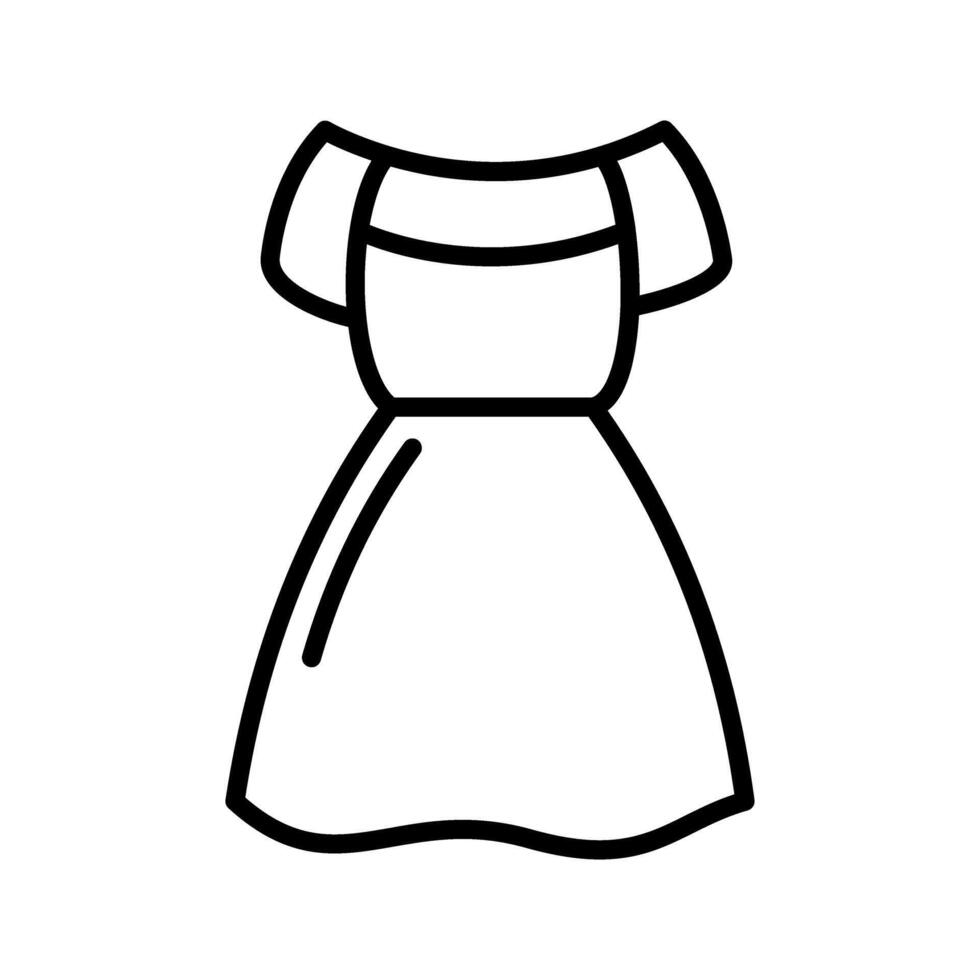 Party Dress Vector Icon