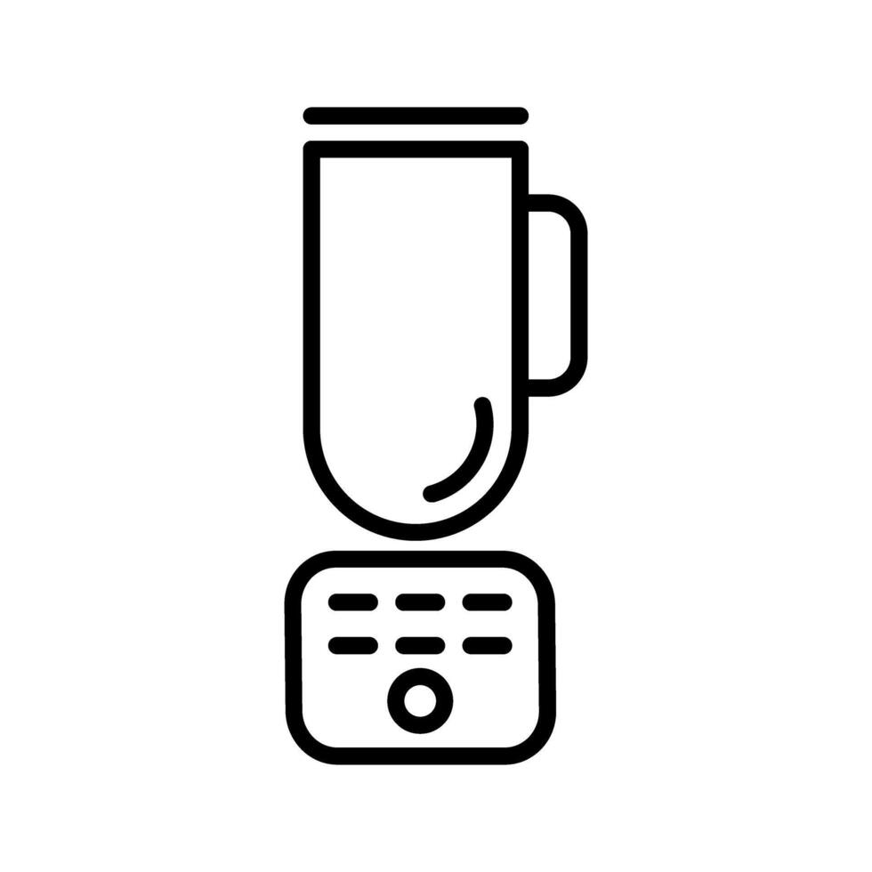 icono de vector de licuadora de café