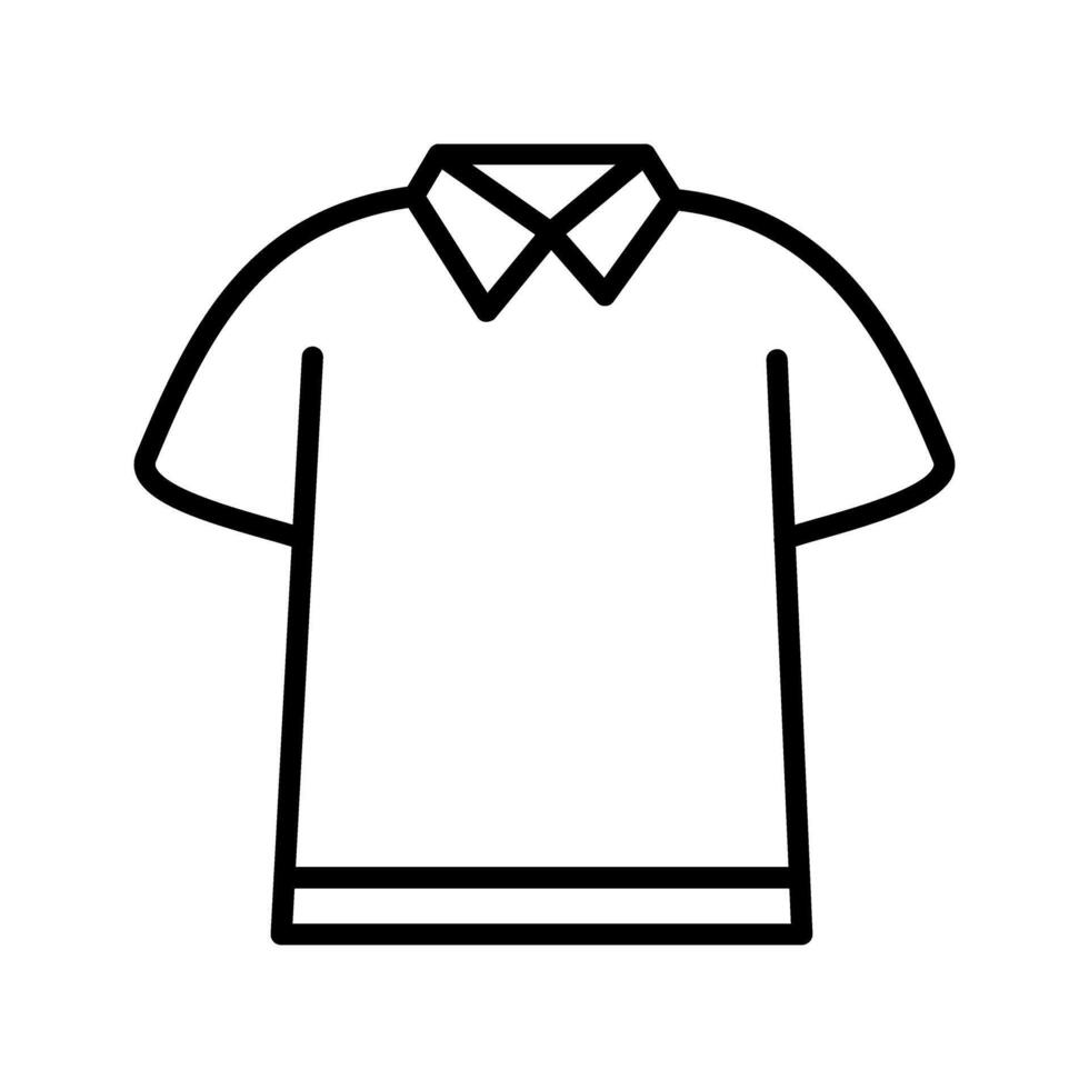Polo Shirt Vector Icon