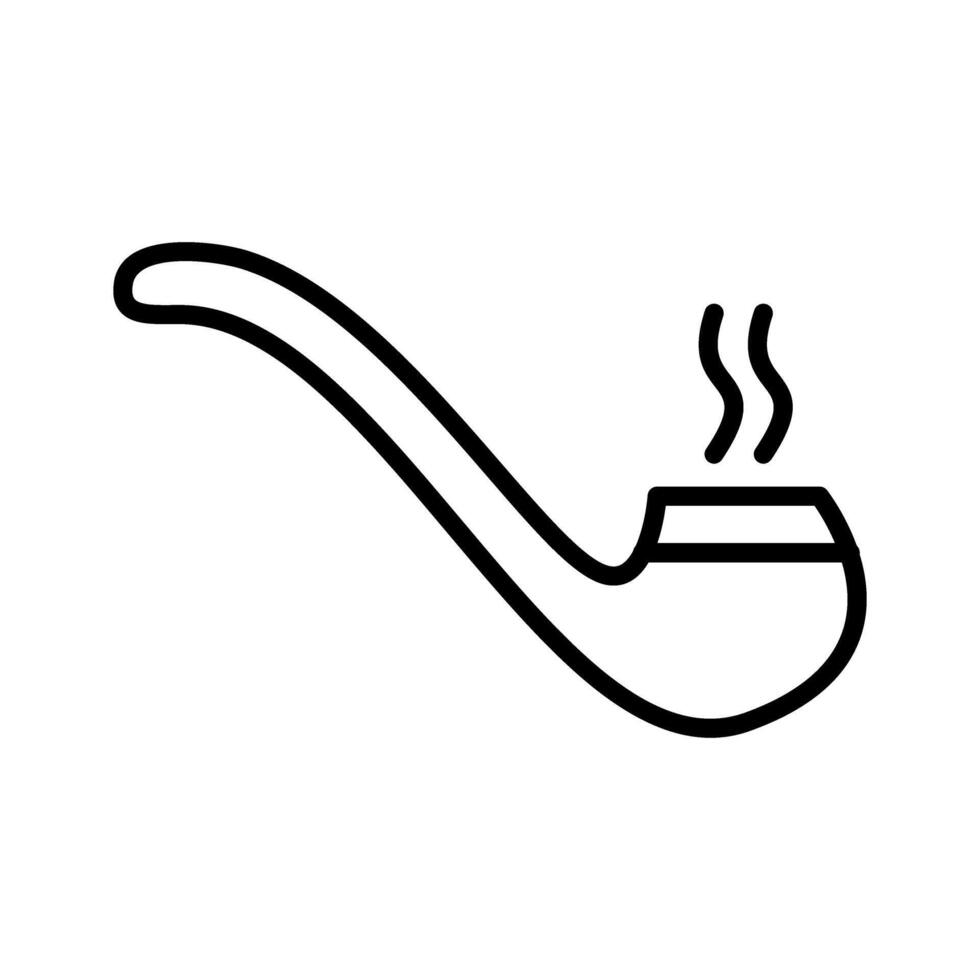 Smoking Pipe Vector Icon