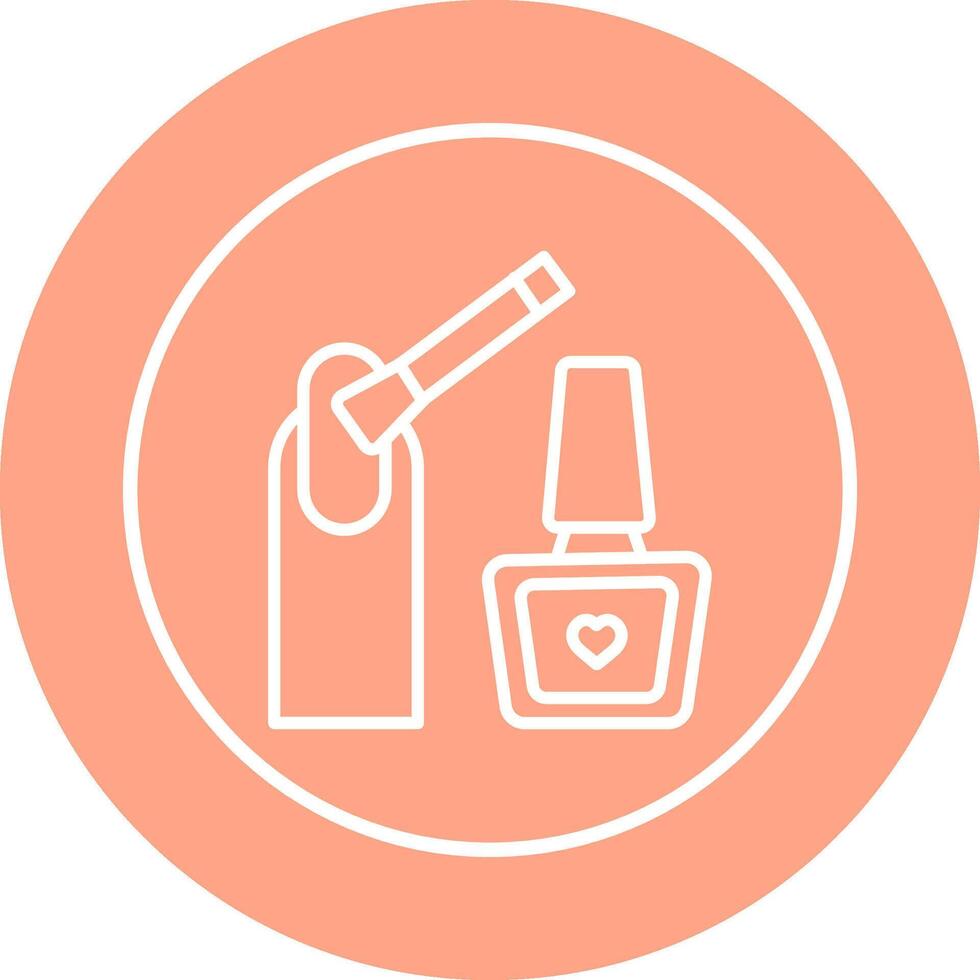 Nail Polish Vector Icon