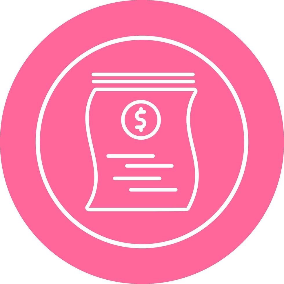 Dollar Bills Vector Icon