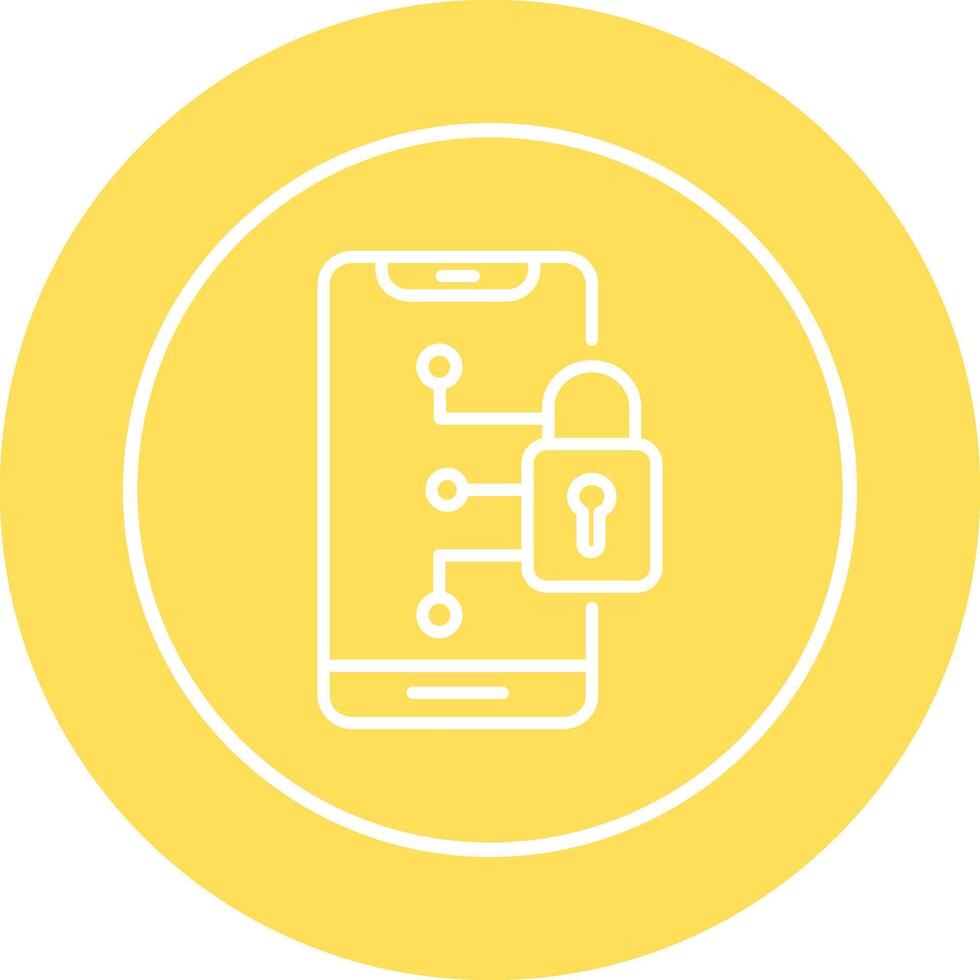 Secure Device Vector Icon
