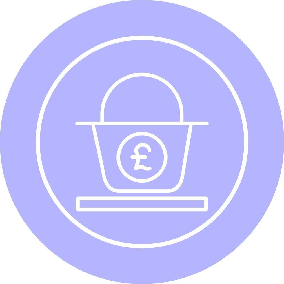 Pound Basket Vector Icon