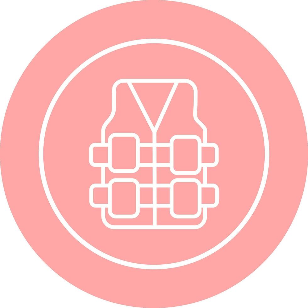 Bullet Proof Vest Vector Icon
