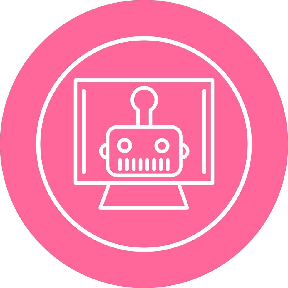 Artificial Bot Vector Icon