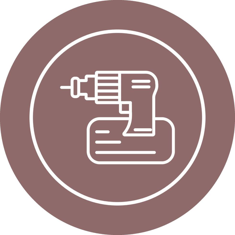 Drill Machine Vector Icon