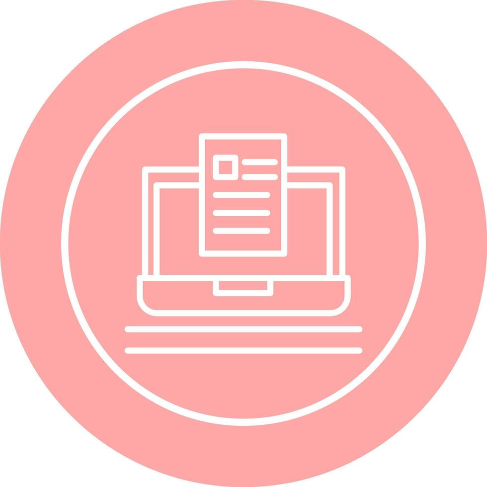 Blog Vector Icon
