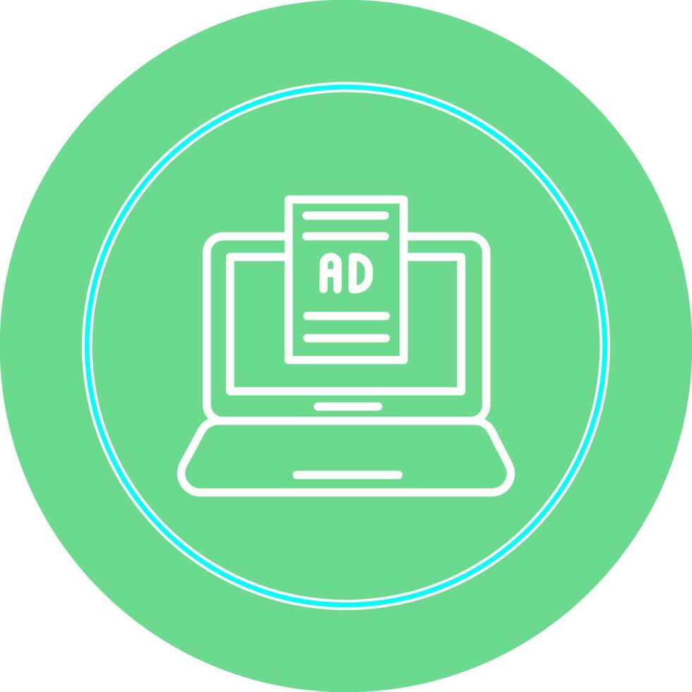 Internet Ads Vector Icon