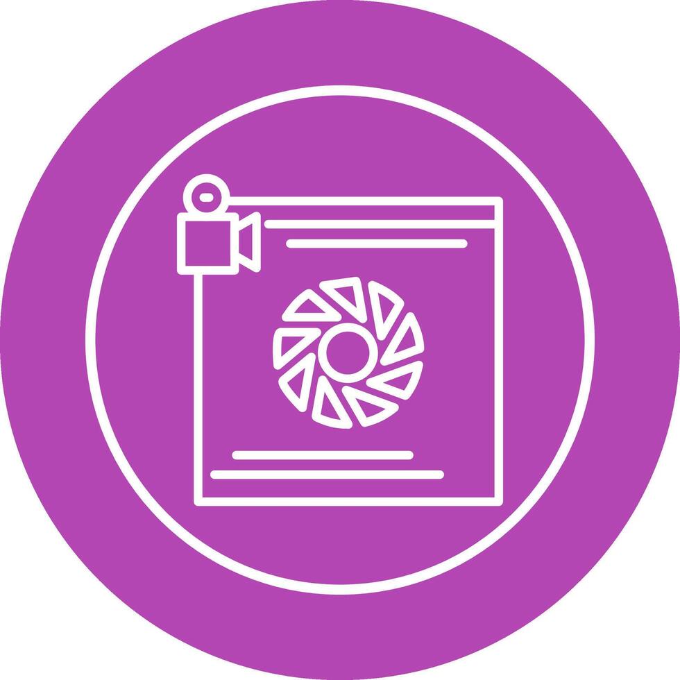 Camera Lens Vector Icon