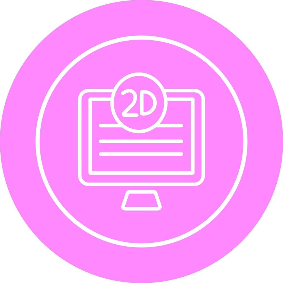 2D Quality Screen Vector Icon
