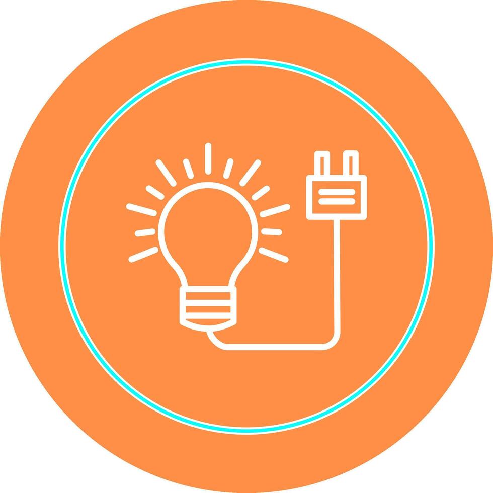 Electric Bulb Vector Icon