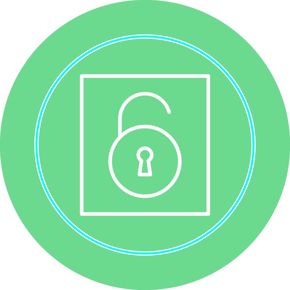 Open Lock I Vector Icon