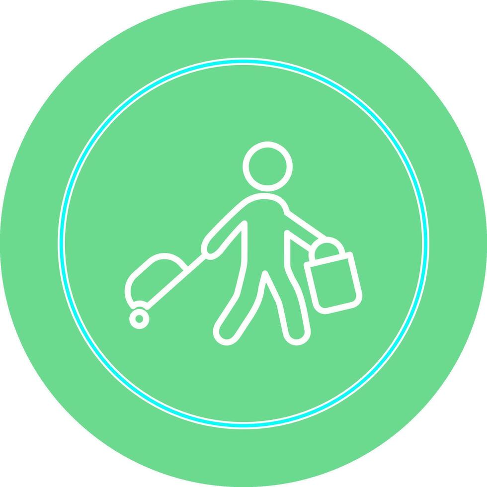 Carrying Bag Vector Icon