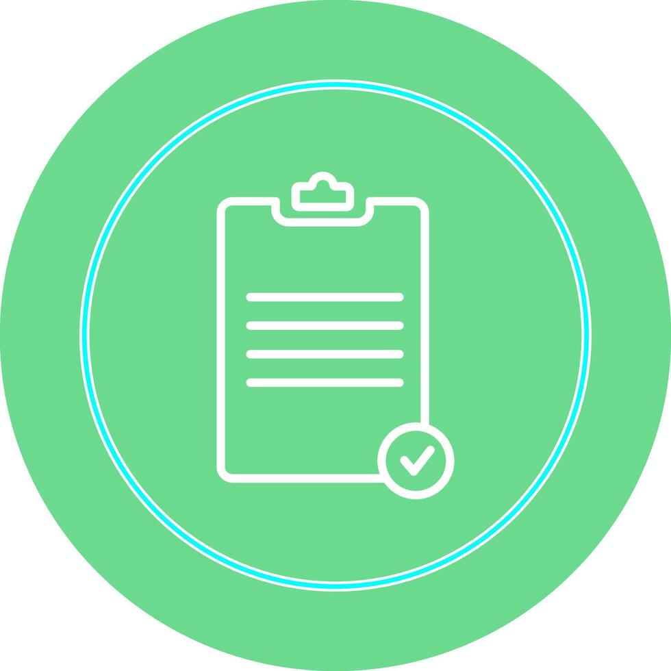 Registered Document Vector Icon