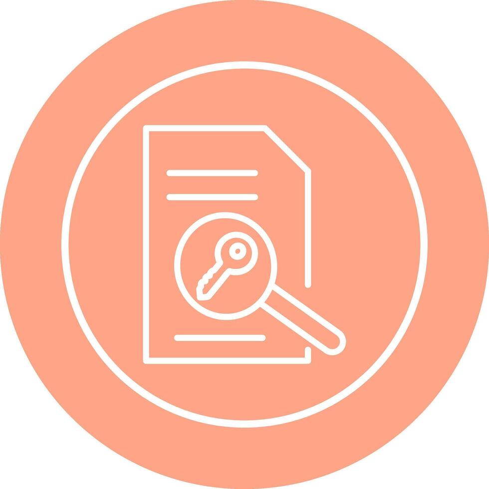Keywording Vector Icon