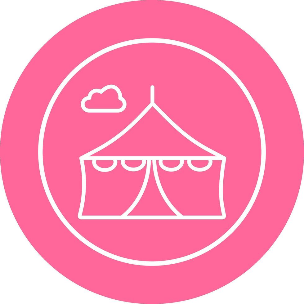 Tent Vector Icon