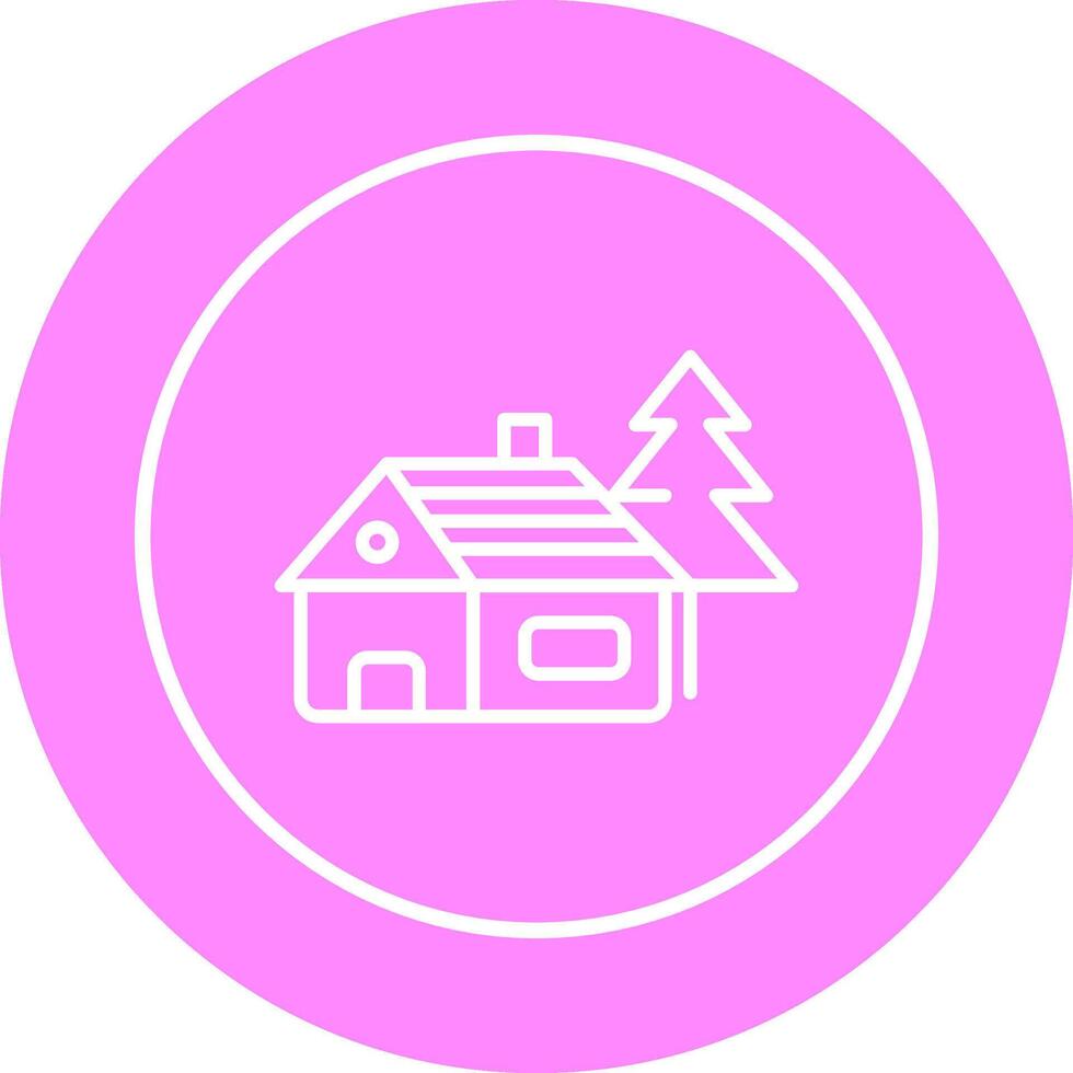 Cabin Vector Icon
