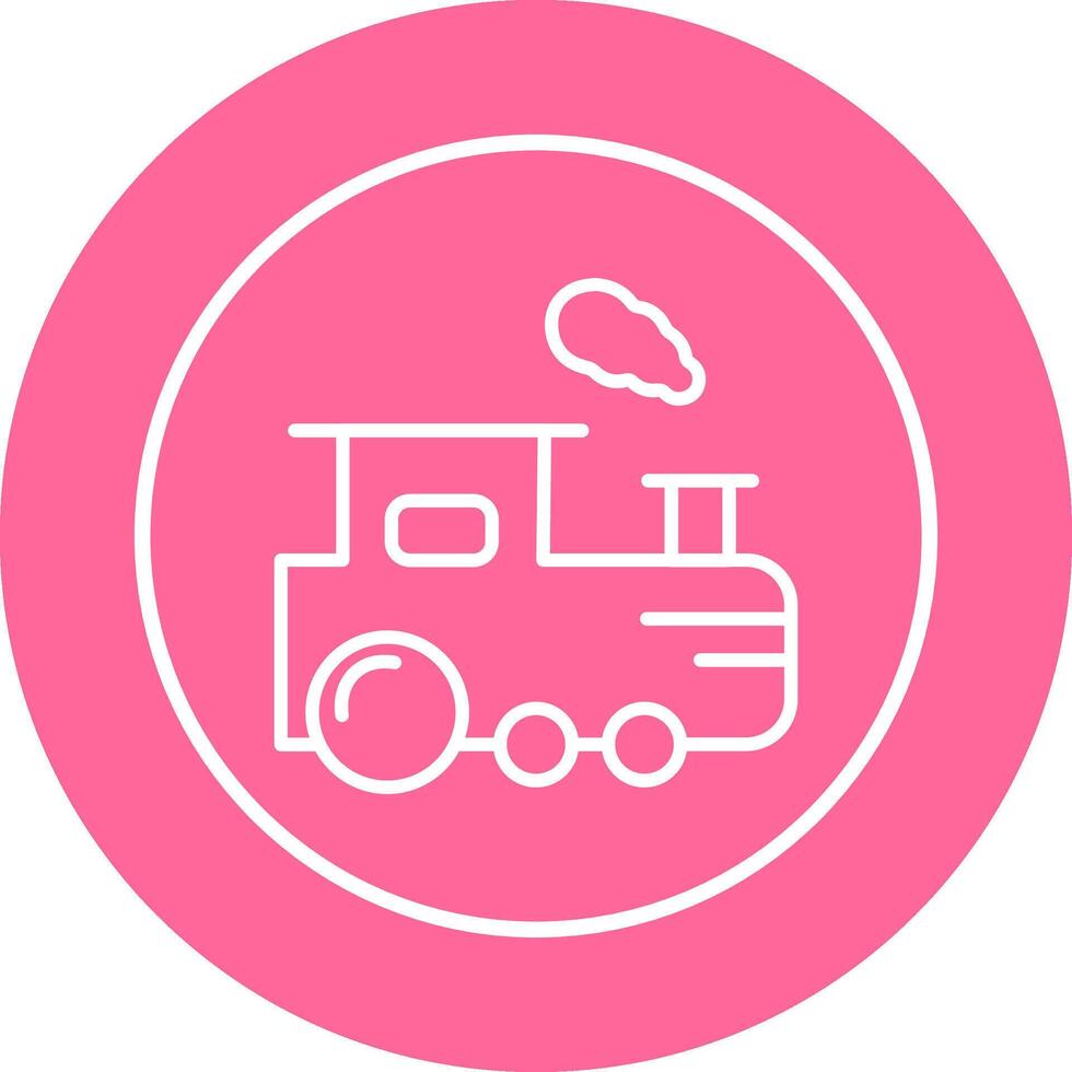 icono de vector de trenes