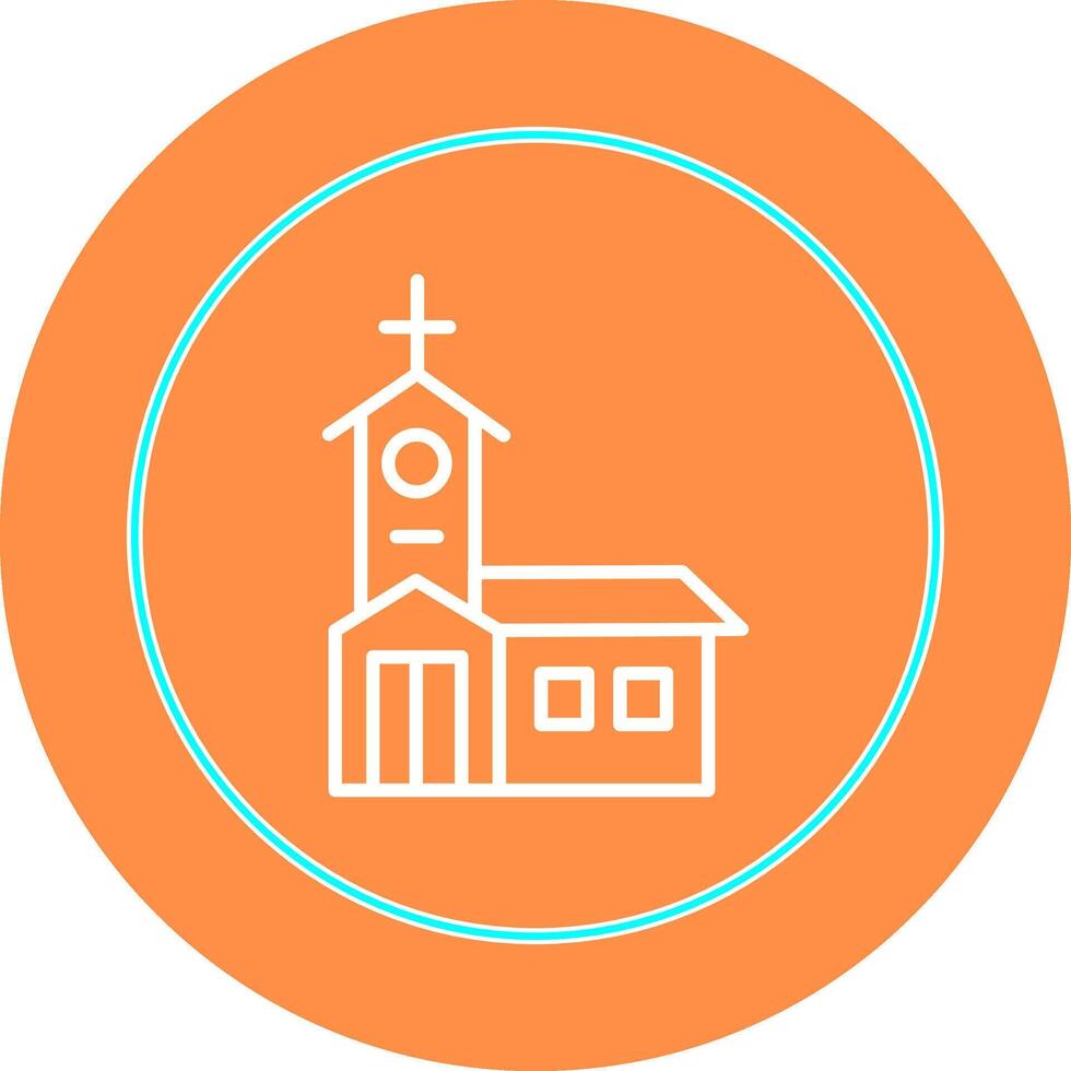 Building Church Vector Icon