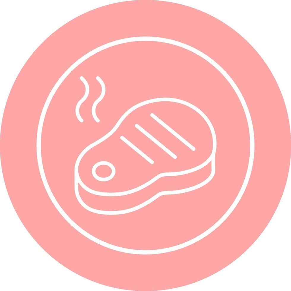 Steak Vector Icon