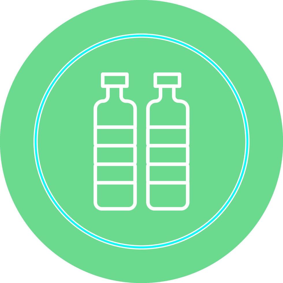 Bottle in Water Vector Icon