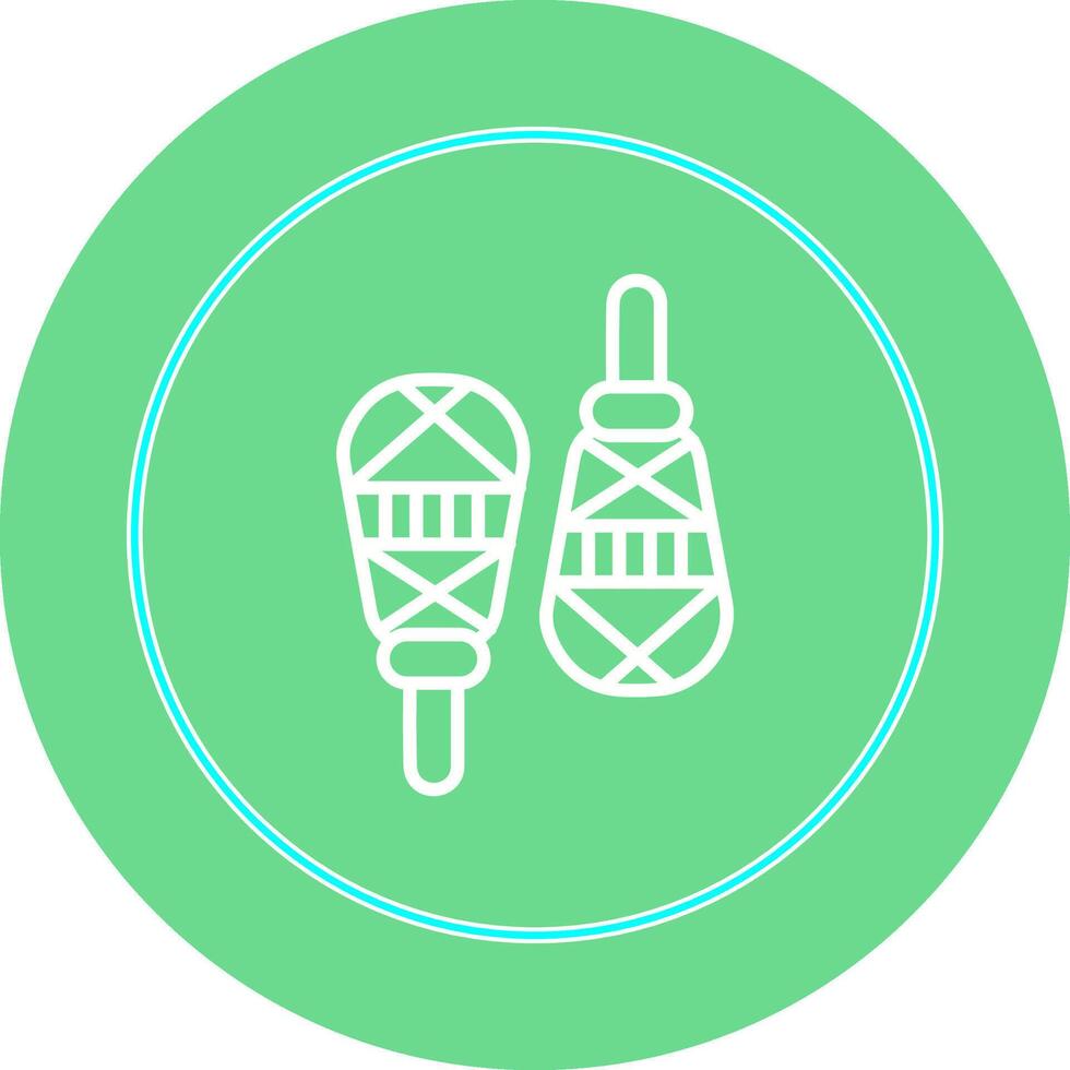 Snowshoes Vector Icon