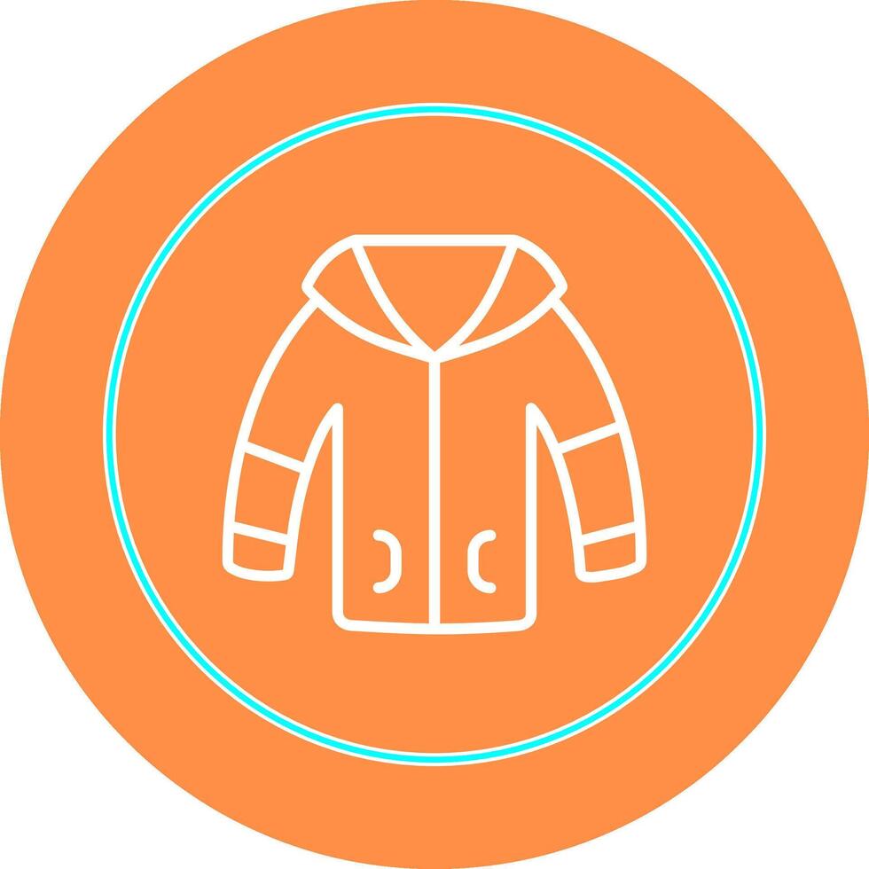 Winter Jacket Vector Icon
