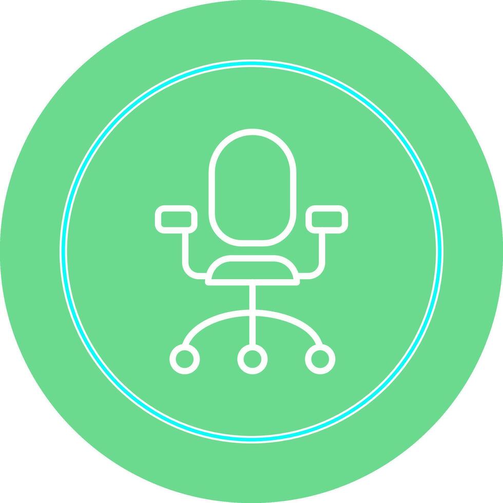 Revolving Chair Vector Icon