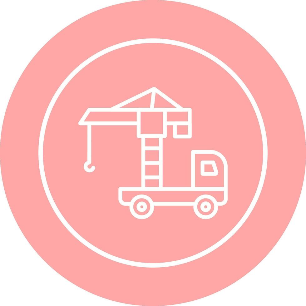 Lifter Crane Vector Icon