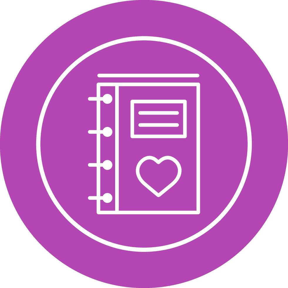 Diary Vector Icon