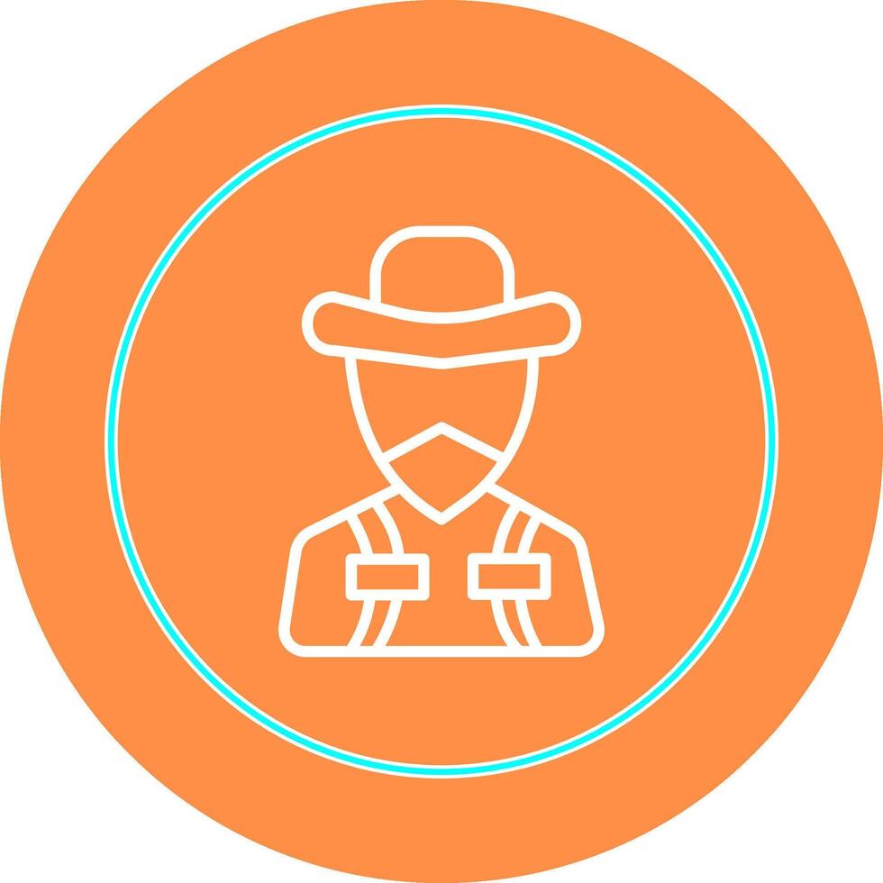 Bandit Vector Icon
