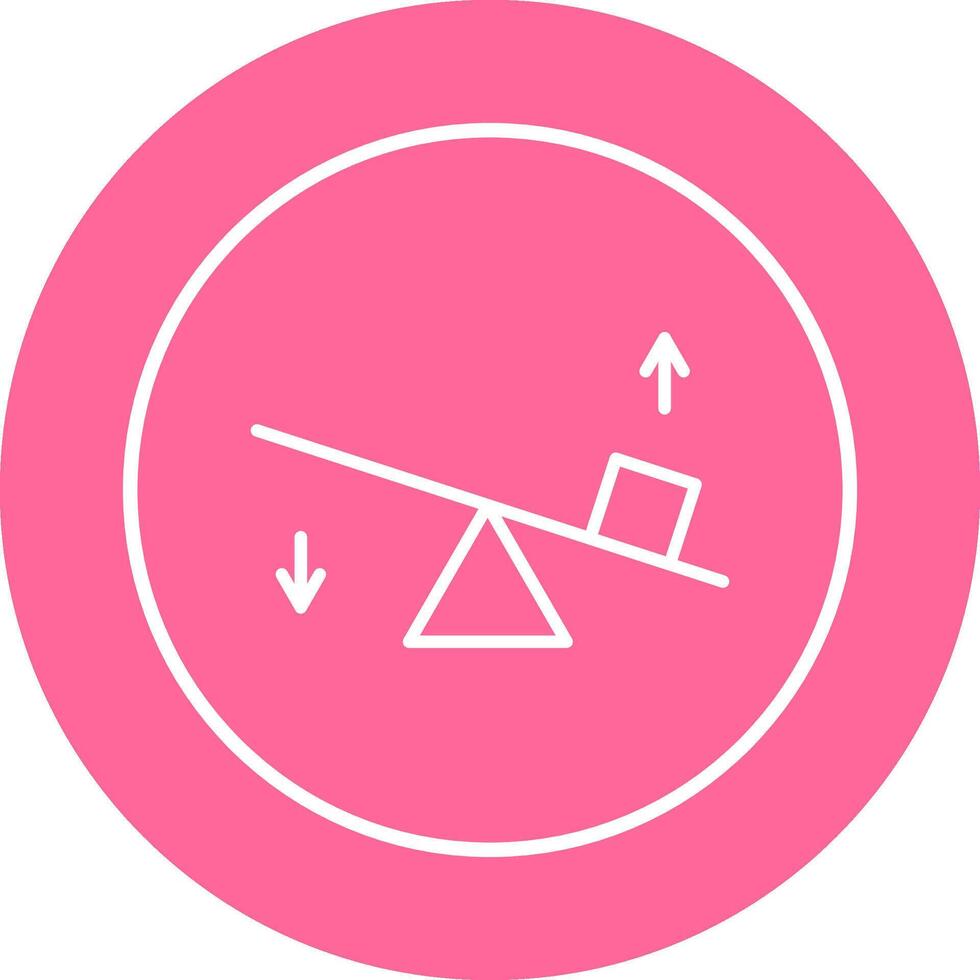 Seesaw Vector Icon