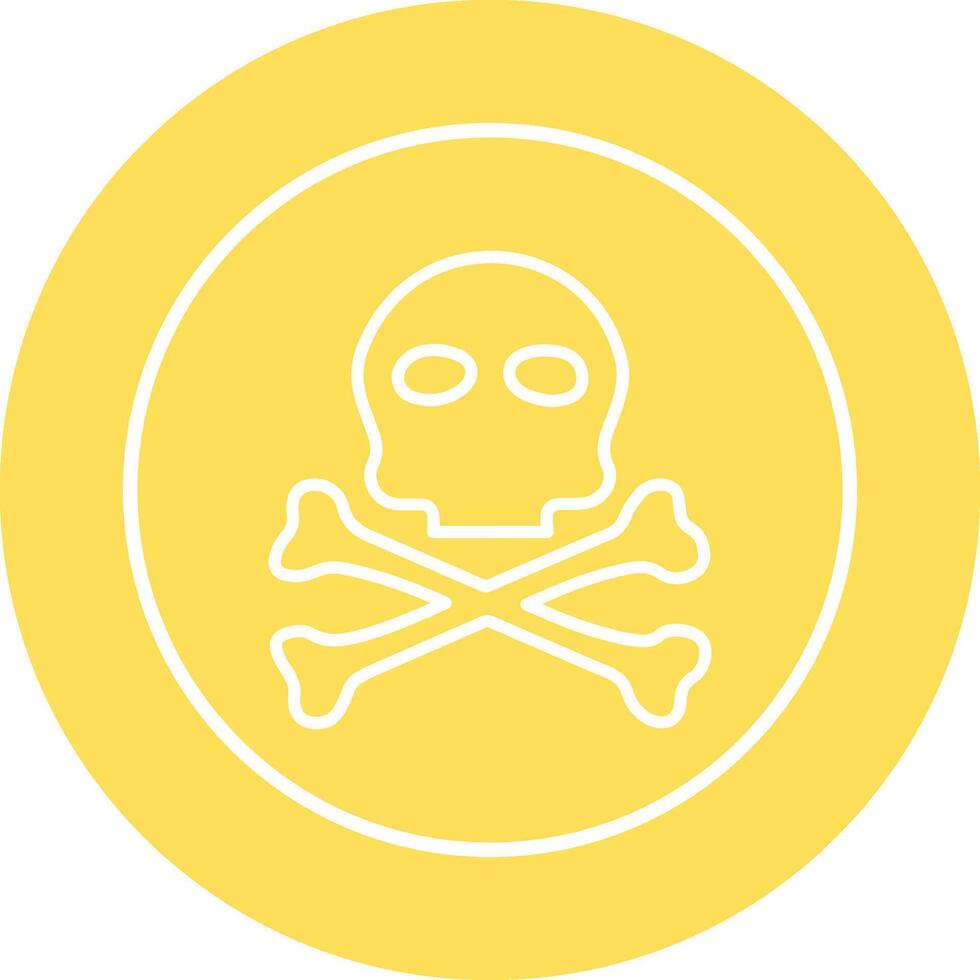 Pirate Skull I Vector Icon