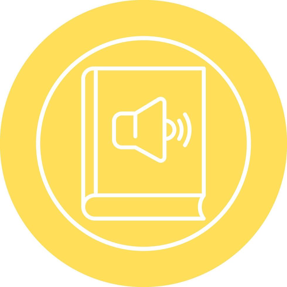 Audio Book Vector Icon